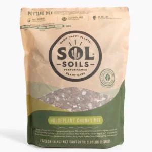 Houseplant Chunky Potting Mix, 1 Gallon by Sol Soils