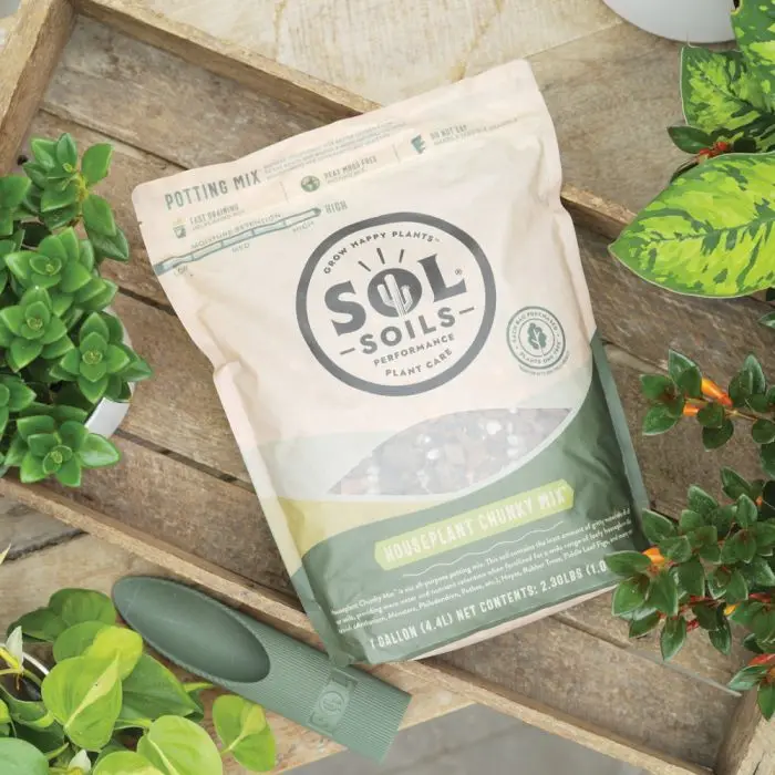 Houseplant Chunky Potting Mix, 1 Gallon by Sol Soils - Image 3