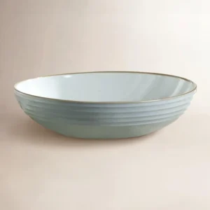 Kellison Latitude Run Stoneware 30oz Large Pasta Bowl (Set of 4)